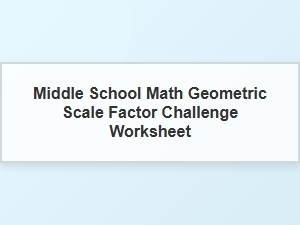Mastering Scale Factors: a Geometric Challenge