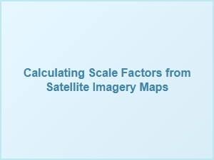 Mastering Scale Calculations with Satellite Imagery